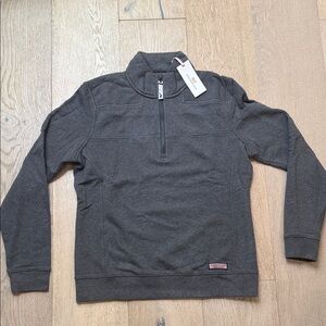 NWT Women’s Vineyard Vines Shep Shirt – Charcoal Gray, Size Small